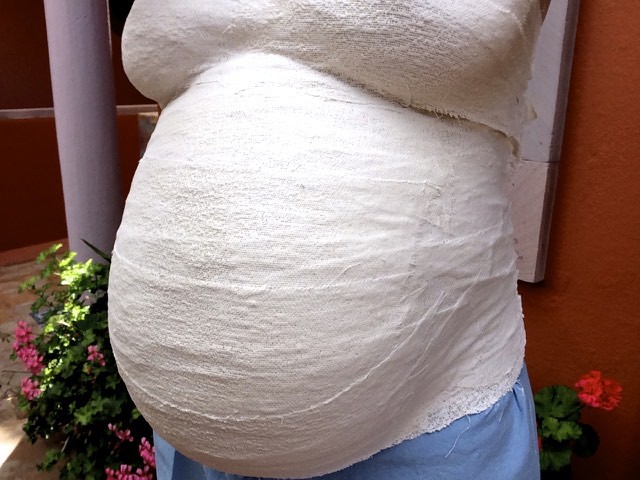Craft Project: How to make a Belly Cast 11